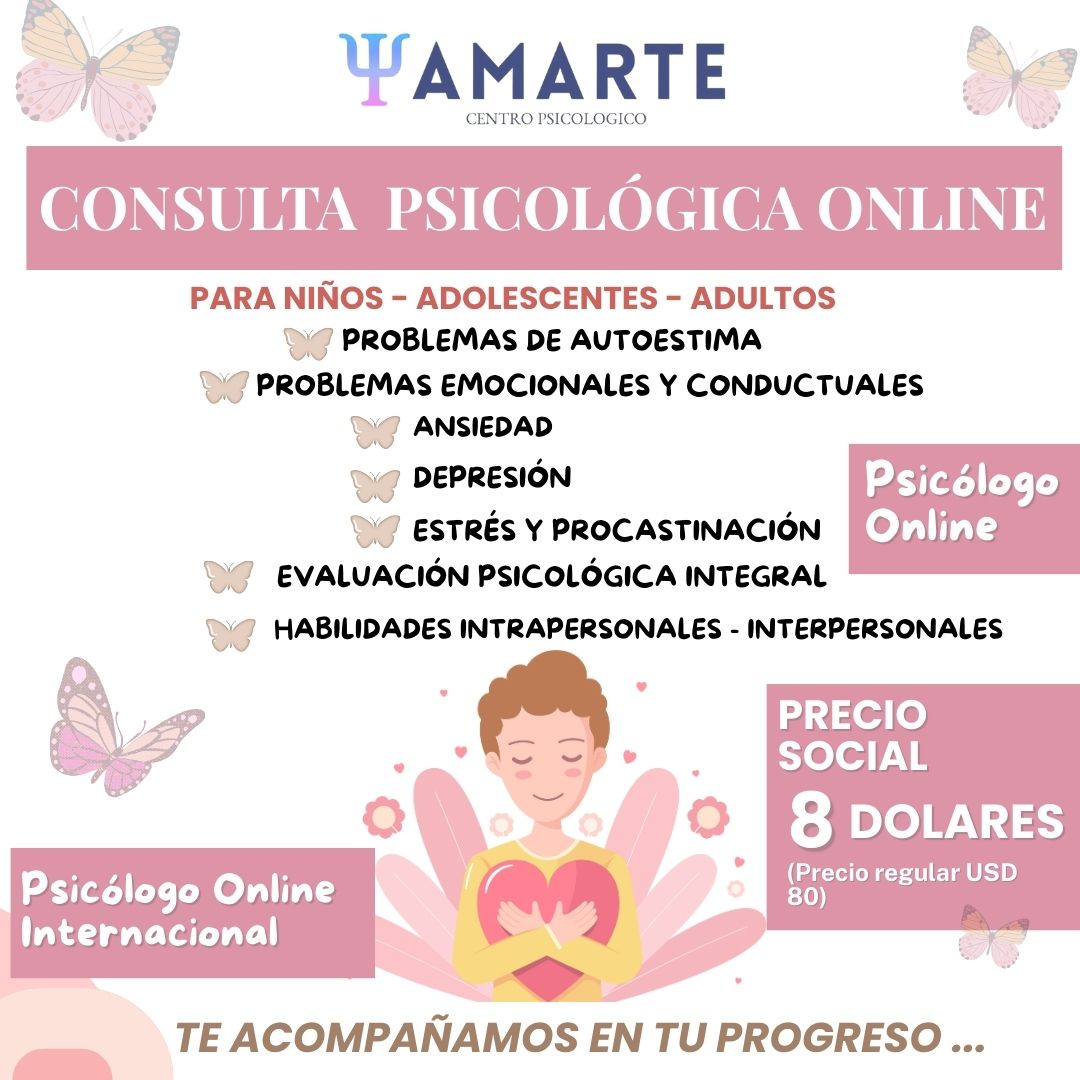 Centro Psicológico Amarte – Donde tu bienestar es nuestra prioridad